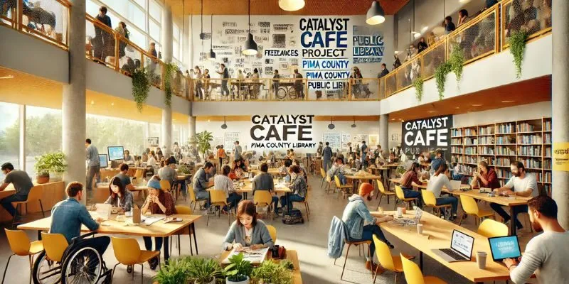 Catalyst Café project at the Pima County Public Library